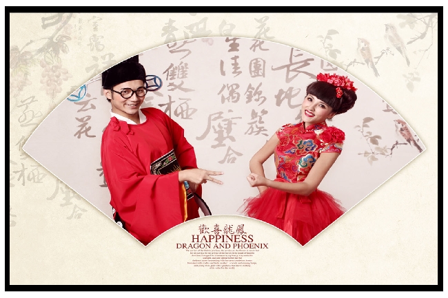 拍婚纱照可以戴眼镜吗
