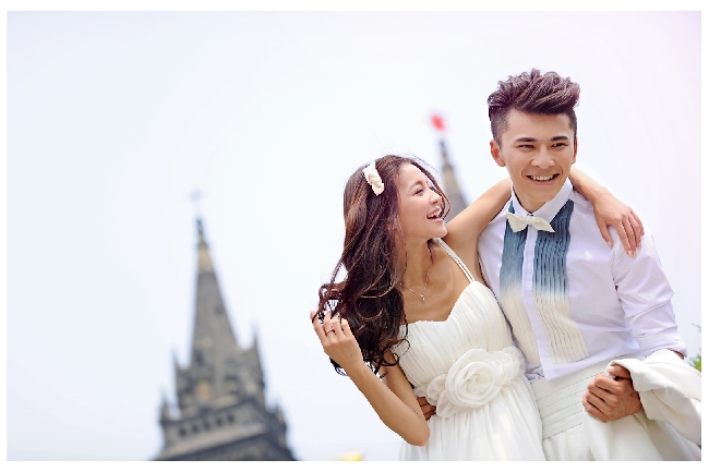 如何选择婚纱照中的放大照片
